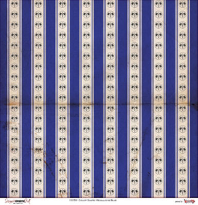 Scrappin\' Stuff - Blue Color Guard Medallions Paper